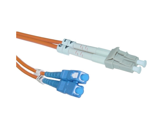 SC-LC-5-Meter-Multimode-Fiber-Optic-Cable