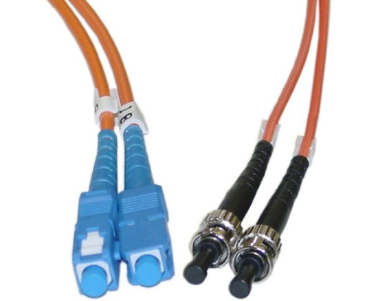 SC-ST-1-Meter-Multimode-Fiber-Optic-Cable